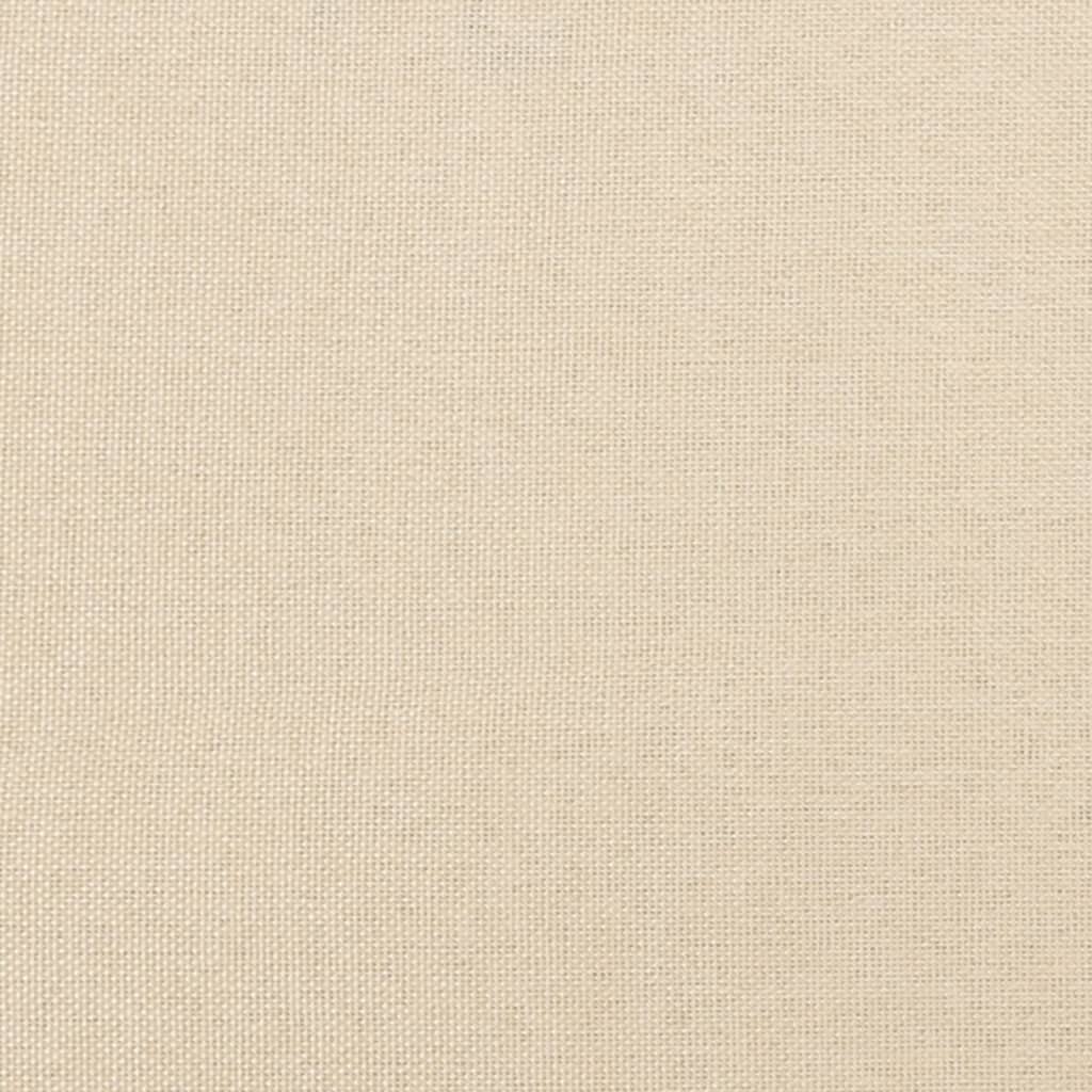 Galvūgalis su auselėmis, kreminis, 83x16x118/128cm, audinys
