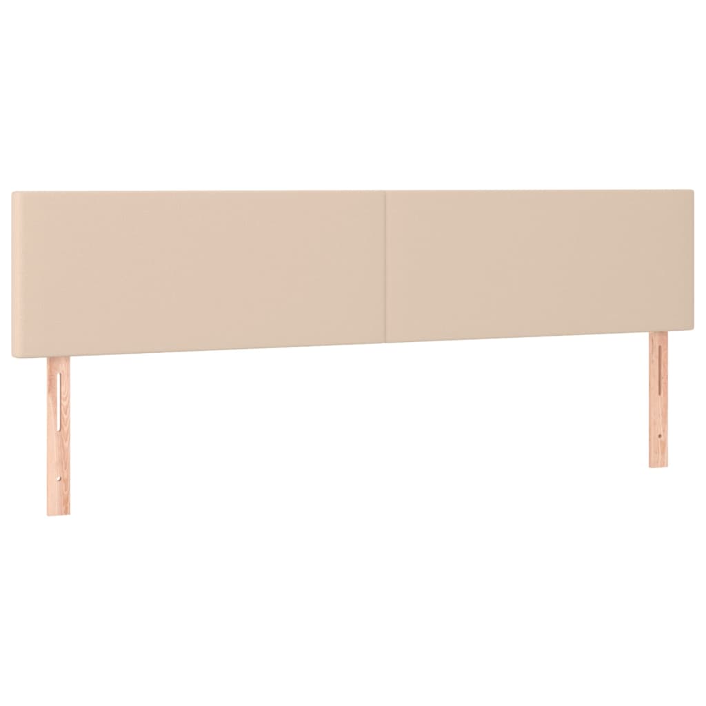 Galvūgalis su LED, kapučino spalvos, 200x5x78/88cm