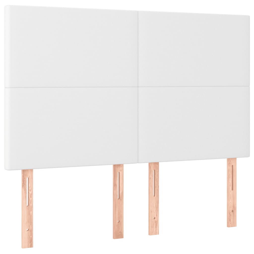 Galvūgalis su LED, baltos spalvos, 144x5x118/128 cm