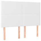 Galvūgalis su LED, baltos spalvos, 144x5x118/128 cm