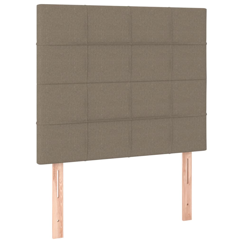 Lovos rėmas be čiužinio, taupe, 80x200 cm, audinys