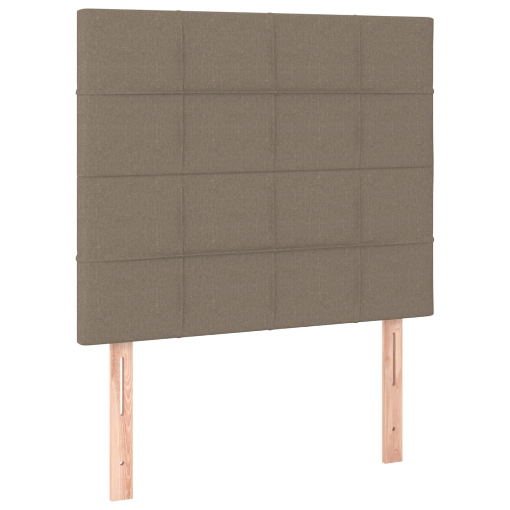 Lovos rėmas be čiužinio, taupe, 90x190 cm, audinys