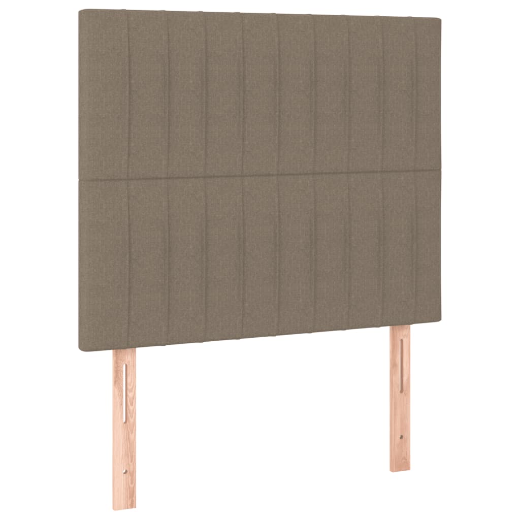 Lovos rėmas be čiužinio, taupe, 90x200 cm, audinys