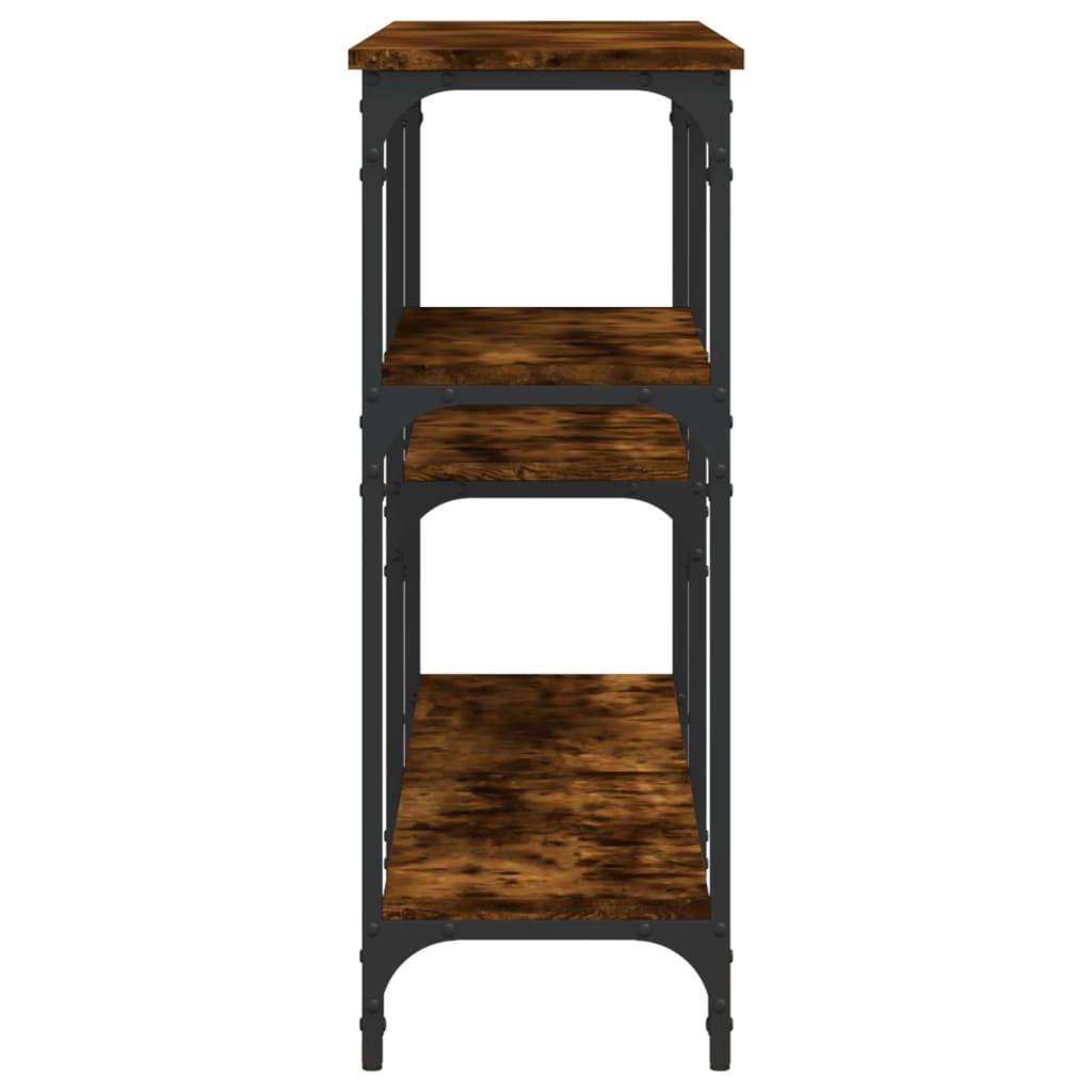 Konsolinis staliukas, dūminio ąžuolo, 160x29x75cm, mediena