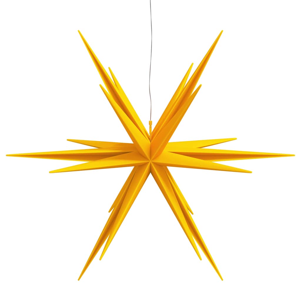 Kalėdinis šviestuvas su LED, geltonas, 100cm, sulankstomas