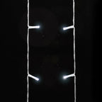 Kalėdų eglutės girlianda, šalta balta, 375cm, 320 LED lempučių