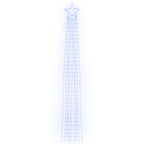 Kalėdų eglutės girlianda, 320 mėlynų LED lempučių, 375cm
