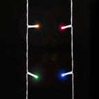 Kalėdų eglutės girlianda, spalvota, 375cm, 320 LED lempučių
