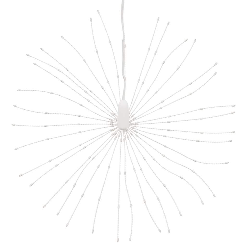 Kalėdinis šviestuvas fejerverkas, 140 spalvotų LED, 17cm