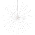 Kalėdinis šviestuvas fejerverkas, 140 spalvotų LED, 17cm