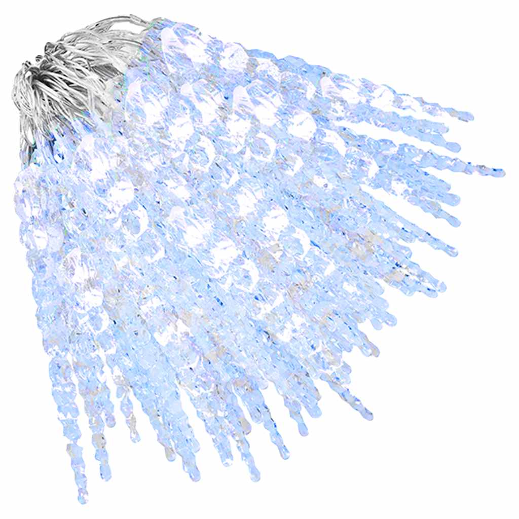 Kalėdinė varveklio lemputė, 200 LED, šaltai balta, 20 m, akrilas, PVC