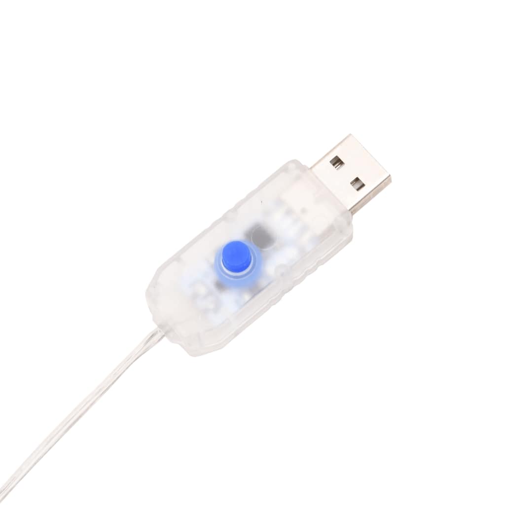 Kalėdinė varveklio lemputė, 200 LED, šaltai balta, 20 m, akrilas, PVC