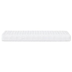 Lova su čiužiniu, tamsiai pilkos spalvos, 90x200cm, audinys