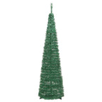 Išskleidžiama dirbtinė Kalėdų eglutė, žalia, 120cm, 50 LED