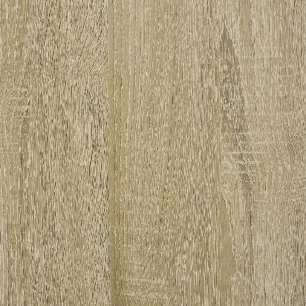Rašomasis stalas su lentynomis, ąžuolo, 102x45x148cm, mediena