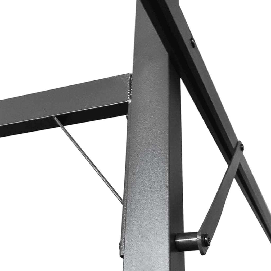 Pavėsinė, taupe spalvos, 3x3x2,65m, 180 g/m²