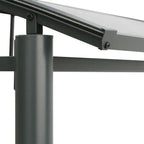 Pavėsinė, kreminės spalvos, 3x4x2,65m, 180 g/m²