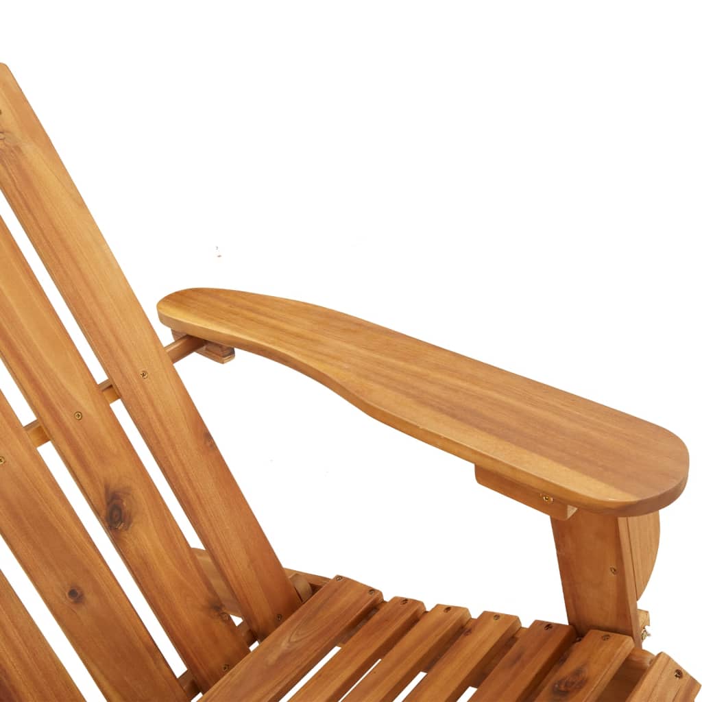 Supama adirondack kėdė, akacijos medienos masyvas