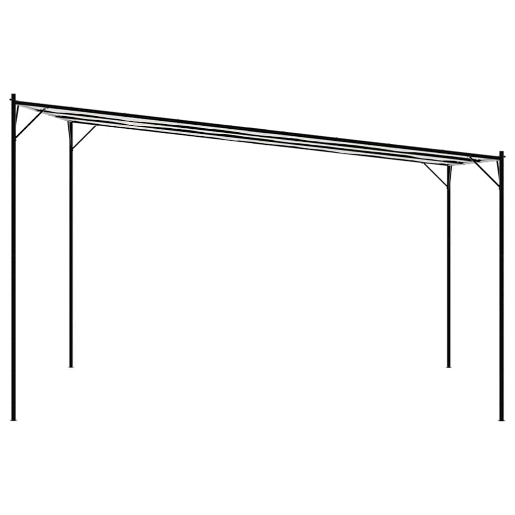 Proginė palapinė su 10 sienomis, raudona, 6x4m, HDPE