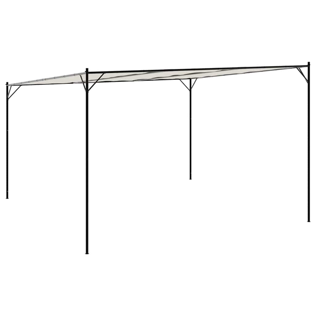 Proginė palapinė su 10 sienomis, raudona, 6x4m, HDPE
