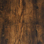 Rašomasis stalas, dūminio ąžuolo, 100x50x75cm, mediena/geležis