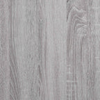 Rašomasis stalas, pilkas ąžuolo, 100x50x75cm, mediena/geležis