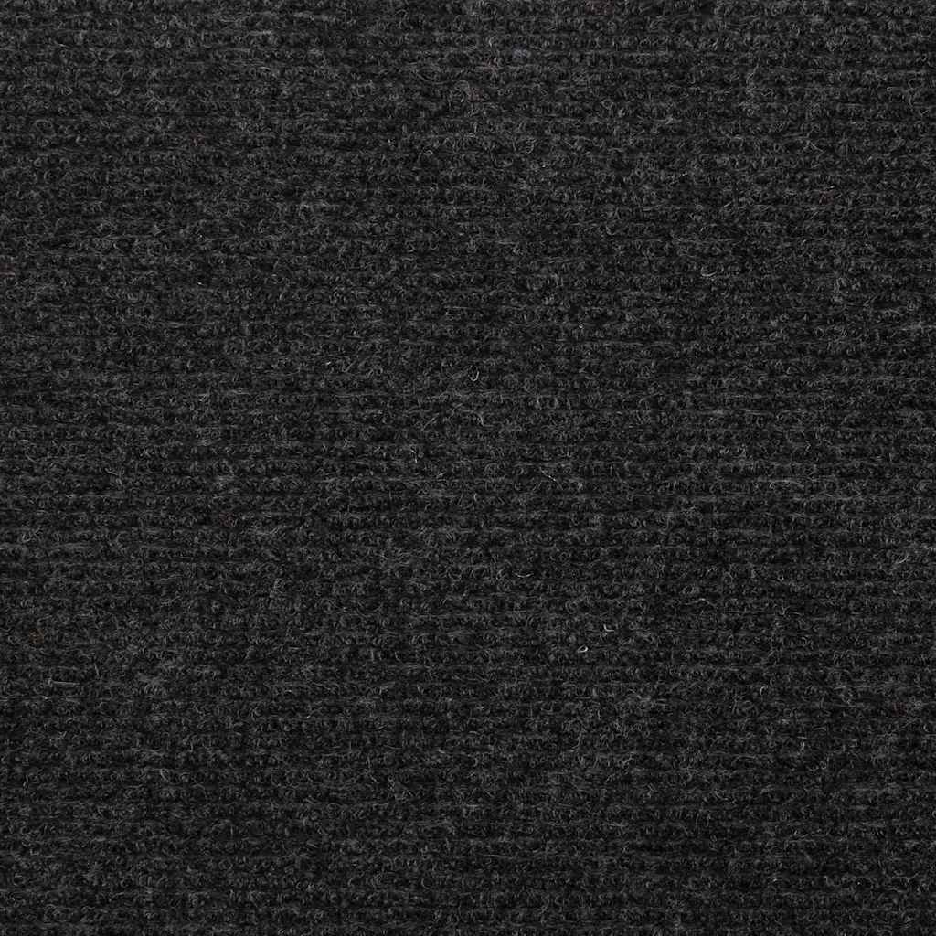Lipnūs laiptų kilimėliai, 10vnt., juodi, 65x22,5x3,5cm