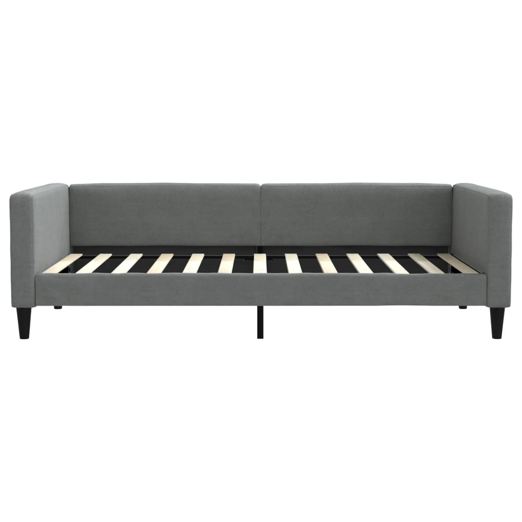 Sofa, tamsiai pilkos spalvos, 100x200cm, audinys
