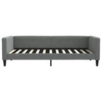 Sofa, tamsiai pilkos spalvos, 100x200cm, audinys