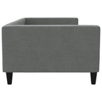 Sofa, tamsiai pilkos spalvos, 100x200cm, audinys