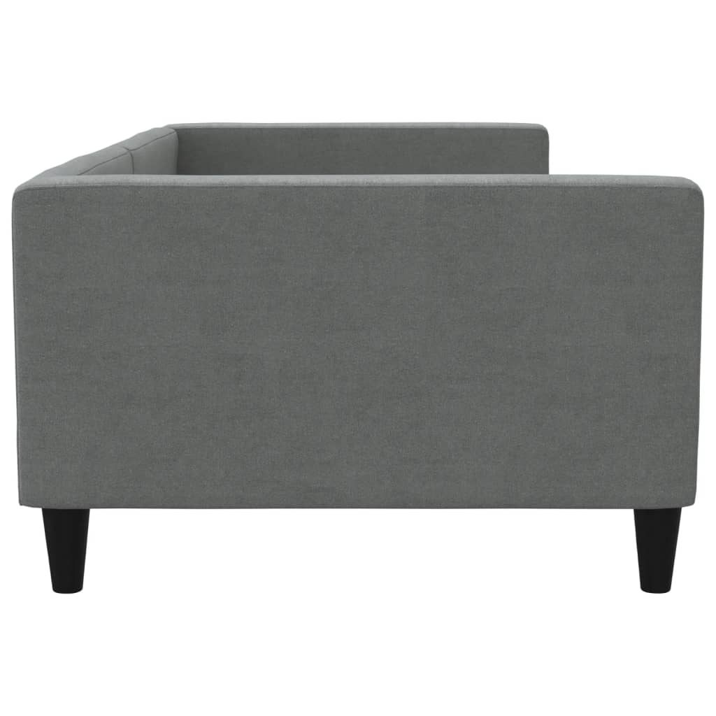 Sofa, tamsiai pilkos spalvos, 100x200cm, audinys