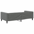 Sofa, tamsiai pilkos spalvos, 100x200cm, audinys