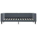 Sofa, tamsiai pilkos spalvos, 80x200cm, aksomas