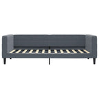 Sofa, tamsiai pilkos spalvos, 100x200cm, aksomas