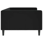 Sofa, juodos spalvos, 100x200cm, aksomas