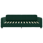Sofa, tamsiai žalios spalvos, 100x200cm, aksomas