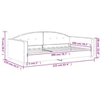 Sofa, tamsiai žalios spalvos, 100x200cm, aksomas