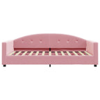 Sofa, rožinės spalvos, 100x200cm, aksomas
