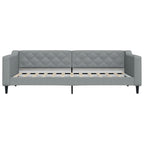 Sofa, šviesiai pilkos spalvos, 90x200cm, audinys