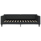 Sofa, juodos spalvos, 100x200cm, audinys
