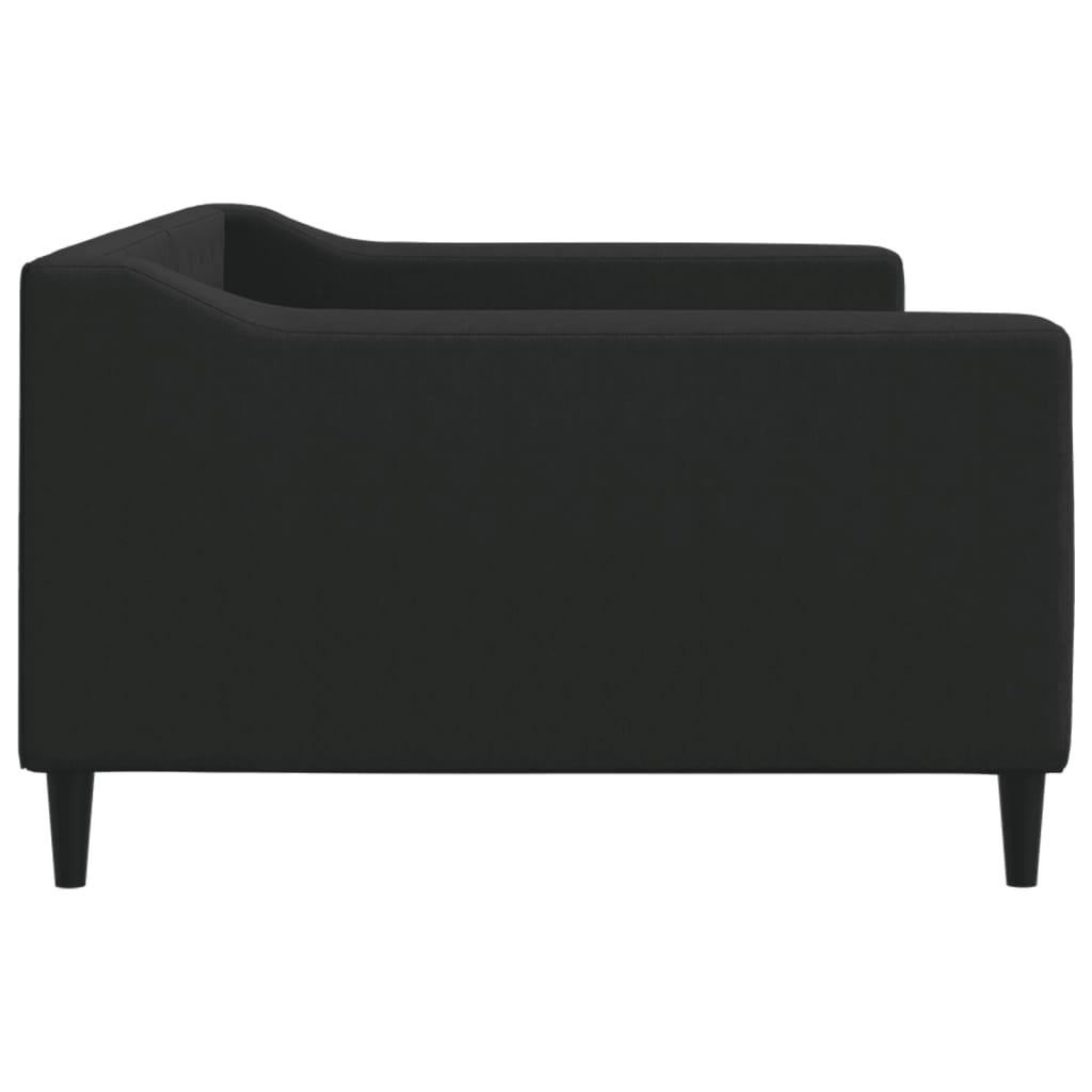Sofa, juodos spalvos, 100x200cm, audinys