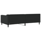 Sofa, juodos spalvos, 100x200cm, audinys