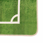 Vaikiškas kilimas, žalias, 160x230cm, futbolo aikštelė