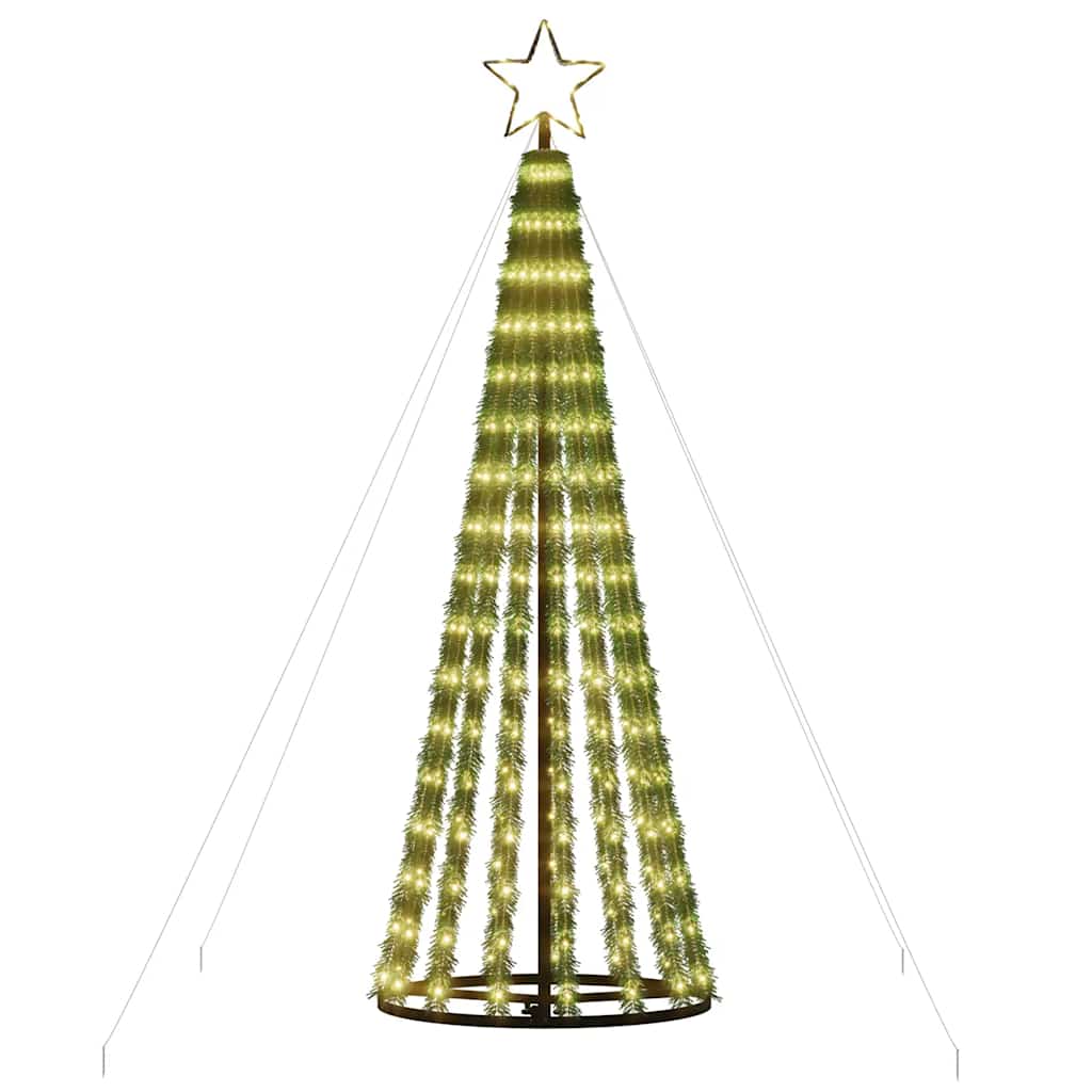 LED Kalėdų eglutė 275 LED Šiltai Balta 180 cm