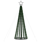 LED Kalėdų eglutė 275 LED Šalta Balta 180 cm