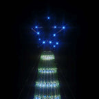 LED Kalėdų eglutė 275 LED Mėlyna 180 cm