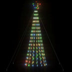 LED Kalėdų eglutė 275 LED Spalvingi 180 cm