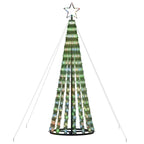 LED Kalėdų eglutė 275 LED Spalvingi 180 cm