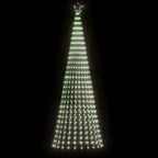 LED Kalėdų eglutė 688 LED Šaltai Balta 300 cm
