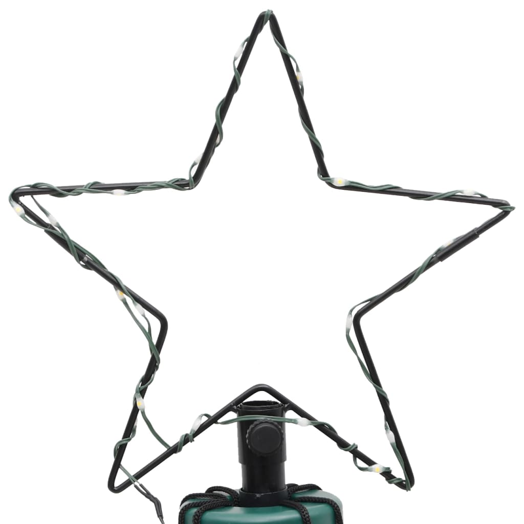 vidaXL LED Kalėdų eglutė 688 LED Šaltai Balta 300 cm